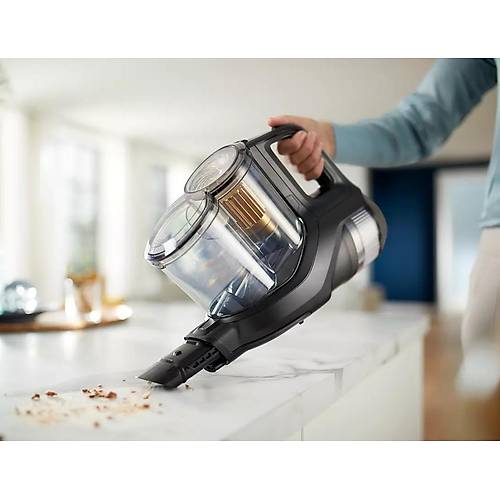 Philips XC8349/01 Speedpro Max Aqua Plus Kablosuz Dikey Sprge-Siyah