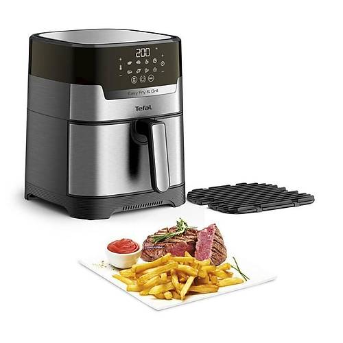 Tefal  Easy Fry ve Grill Precision / Yasz Fritz Airfryer, Hava ile Kzartma ve Izgara - 1510002069