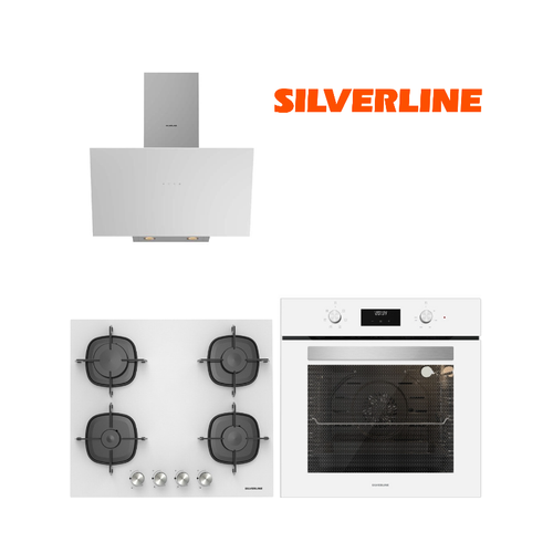 SiLVERLiNE 3'L ANKASTRE SET (BO6502W02-3481 Beyaz-CS5623W01)