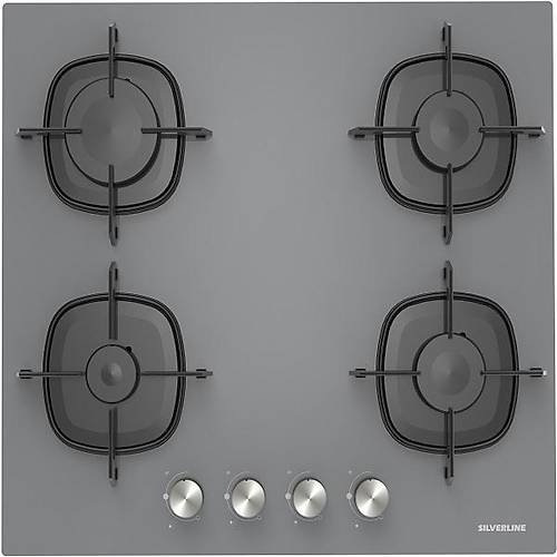 Silverline CS5623S01 60 Cm Gri Cam Ocak