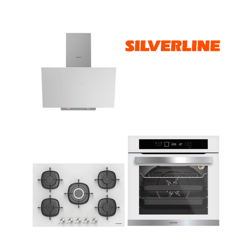 SILVERLINE 3'L ANKASTRE SET (BO6505W02-3481 Beyaz-CS5622W01)