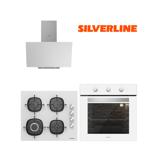 SILVERLINE 3'L ANKASTRE SET (BO6503W01-3481 Beyaz-CS5629W01)