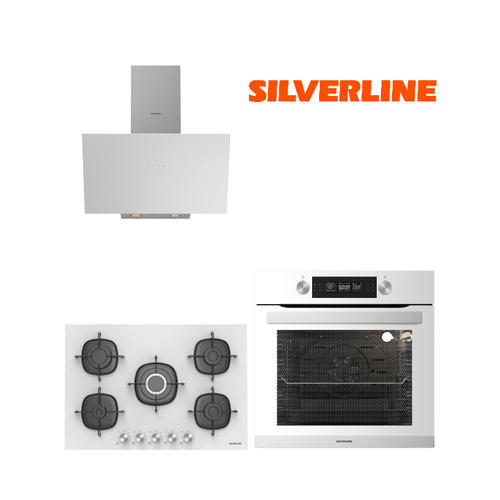 SILVERLINE 3'L ANKASTRE SET (BO6505W01-3481 Beyaz-CS5622W01)
