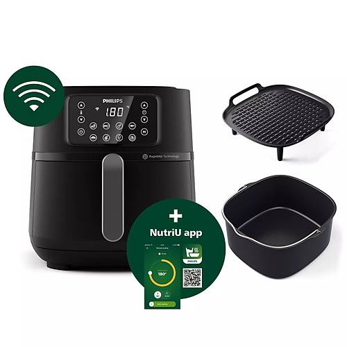 Philips Airfryer 5000 Serisi Xxl HD9285/96 Connected - Wi-Fi Balant