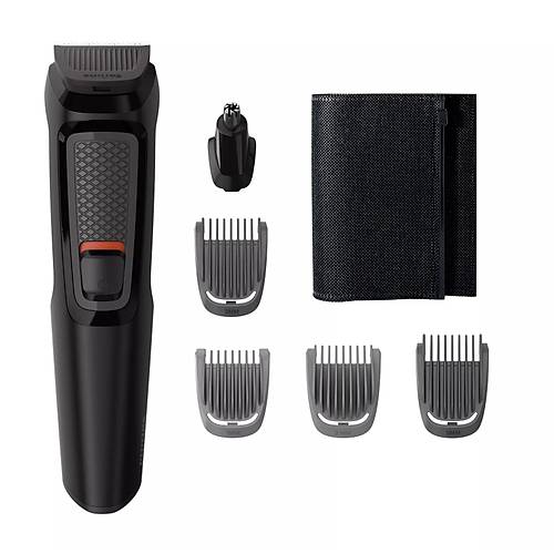 Philips MG3710/15 Erkek Bakm Seti 6's 1 Arada, Siyah
