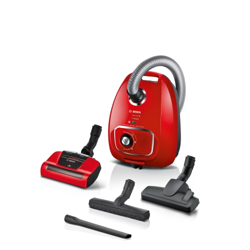 Bosch BGLS4PET2 Toz Torbal Elektrikli Sprge-Krmz