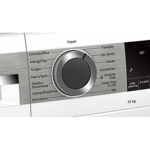Bosch WGA254X0TR A+++ 10 Kg 1400 Devir amar Makinesi