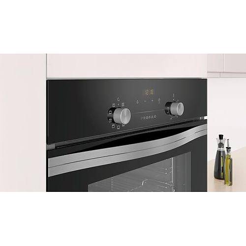 Profilo FRMA125T Siyah Inox Ankastre Frn