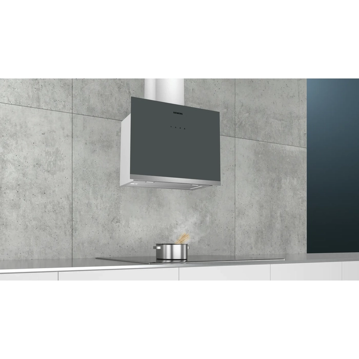 Siemens LC65FCJ00T 60 cm Antrasit Gri Cam Davlumbaz
