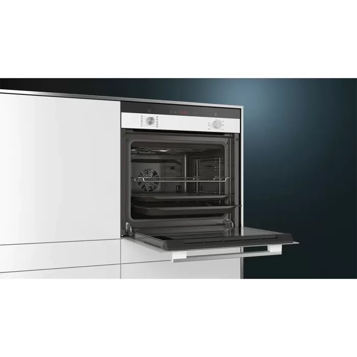 Siemens HB214FBW1T Beyaz Ankastre Frn