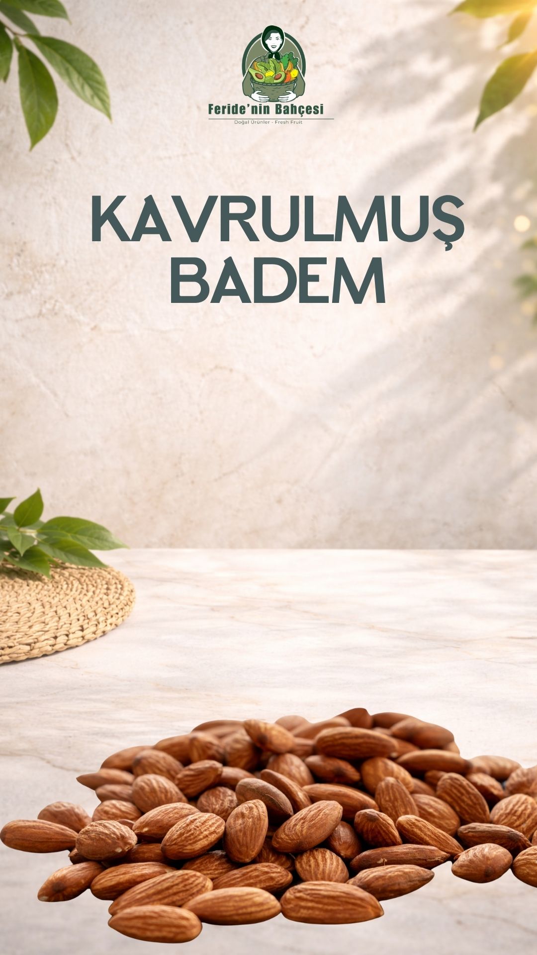 KAVRULMUŞ BADEM