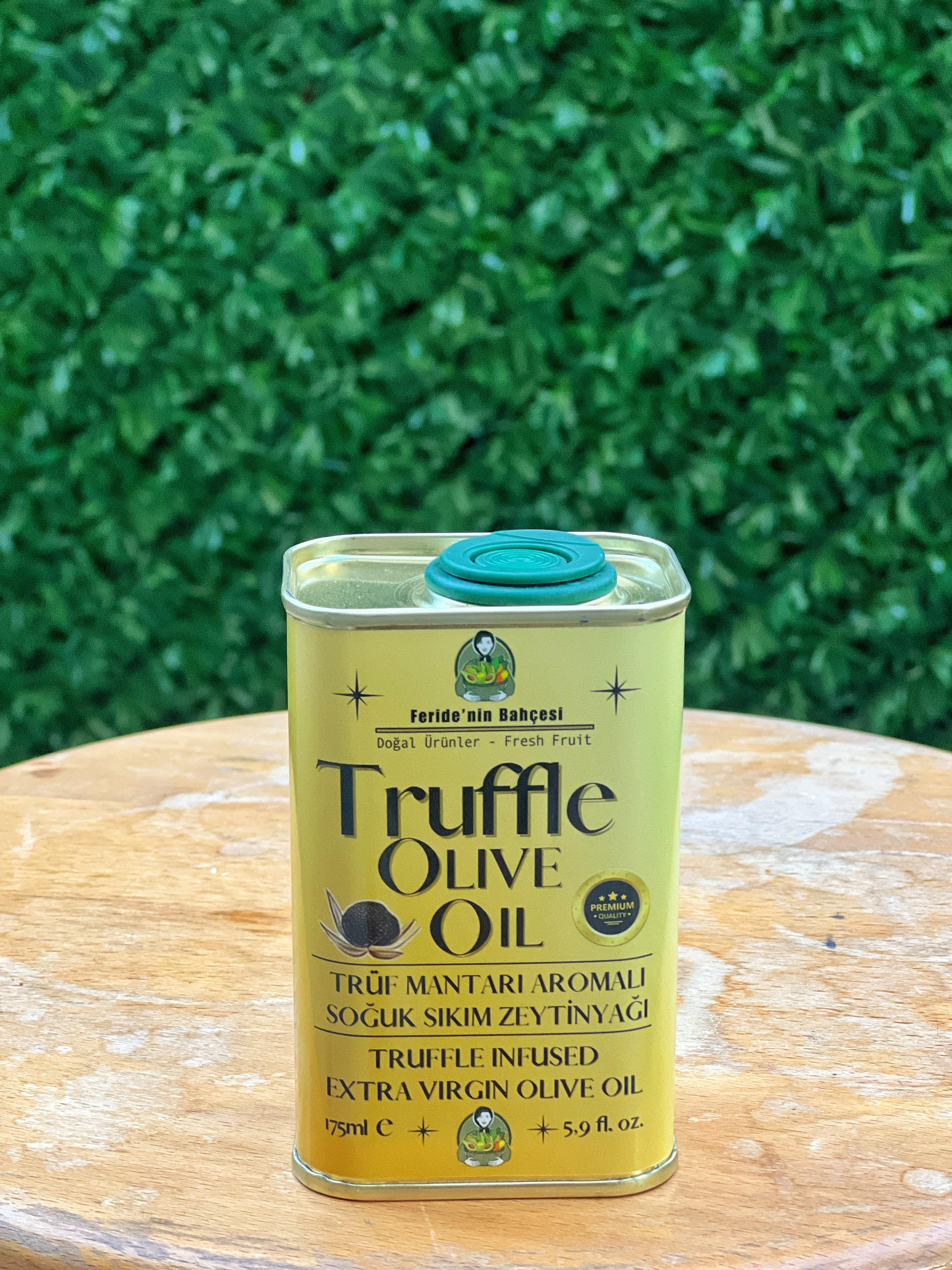 TRÜF MANTARI AROMALI ZEYTİNYAĞI (SOĞUK SIKIM) (175 ML)
