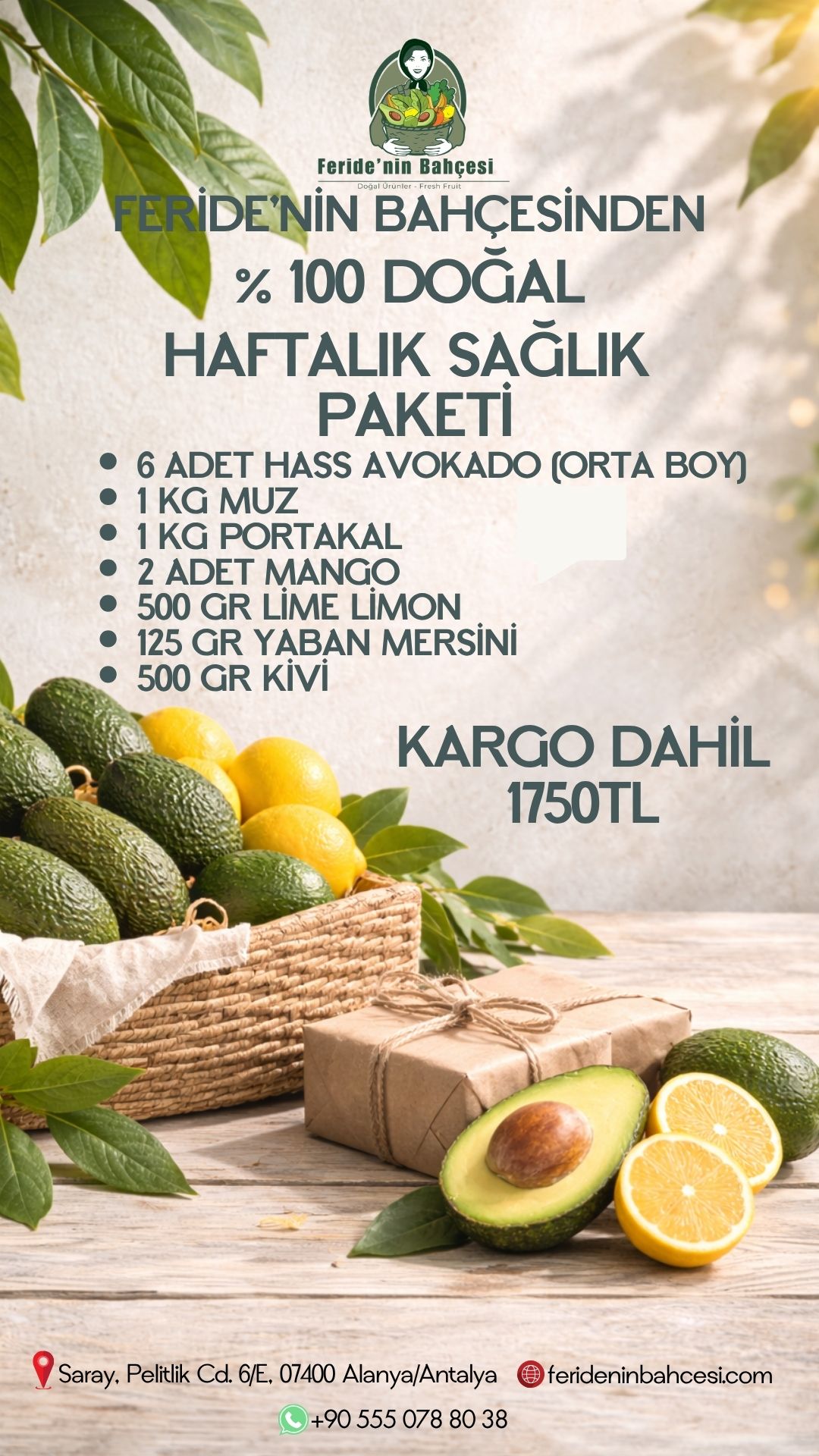 HAFTALIK SAĞLIK PAKETİ