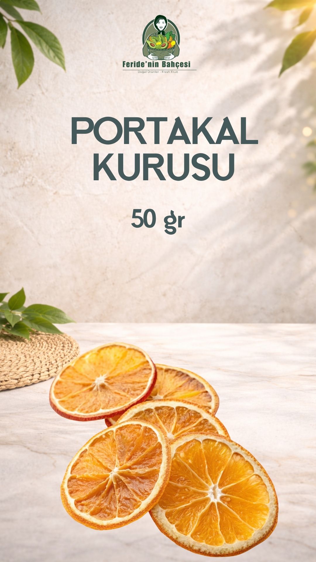 PORTAKAL KURUSU 50 GR