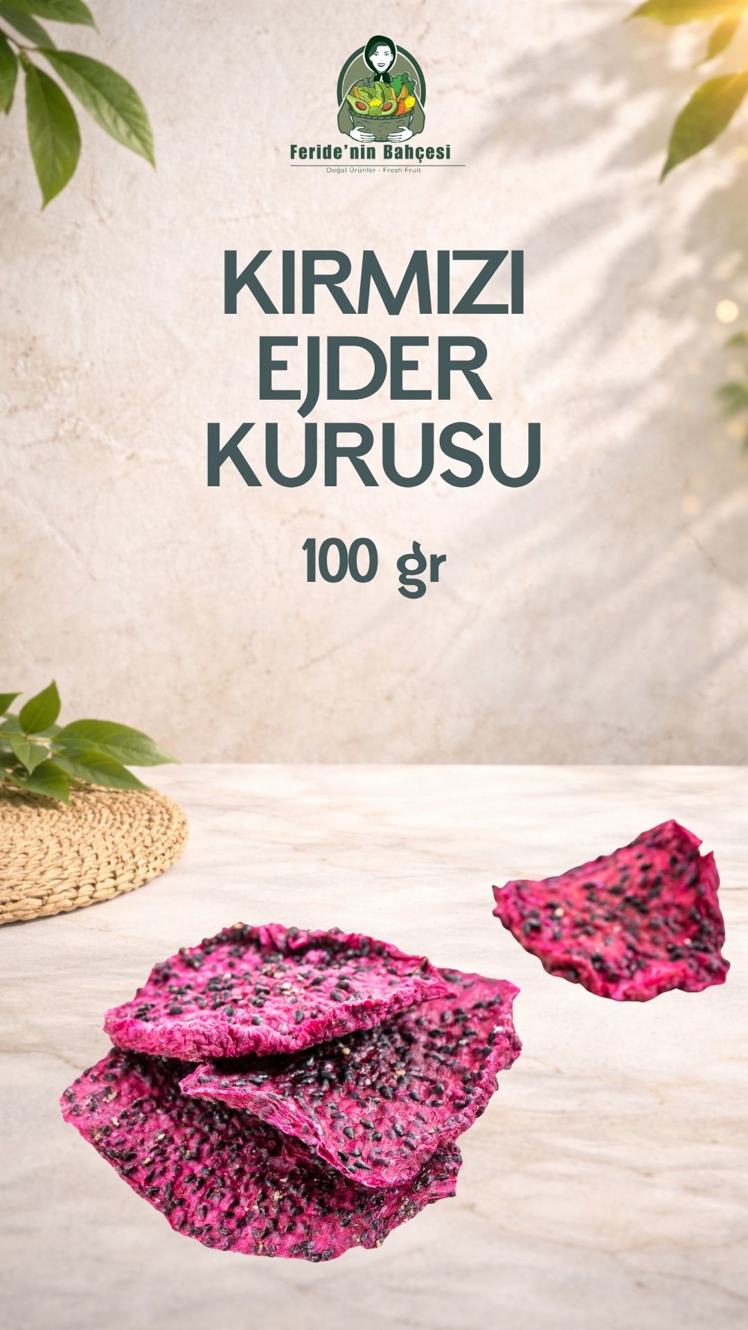 KIRMIZI EJDER KURUSU 100 GR
