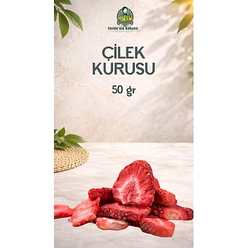 ÇİLEK KURUSU 50 GR