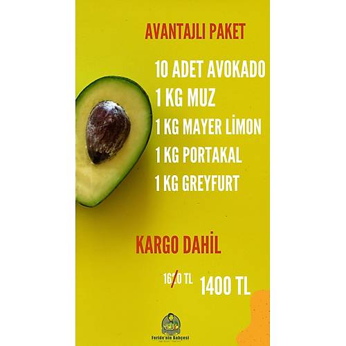 AVANTAJLI PAKET görseli.