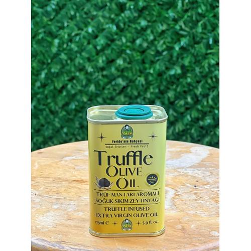 TRÜF MANTARI AROMALI ZEYTİNYAĞI (SOĞUK SIKIM) (175 ML) görseli.