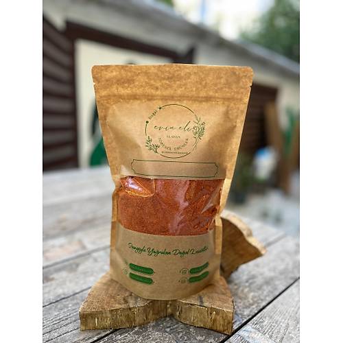 DOĞAL TATLI KIRMIZI TOZ BİBER (500 gr ) görseli.