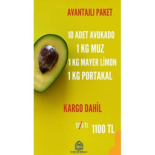 AVANTAJLI PAKET görseli.