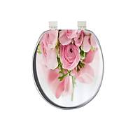 Softy Classic Desenli Yumuak Klozet Kapa 1254 Beyaz