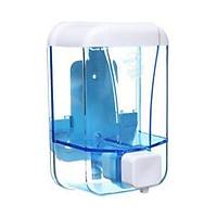 Sıvı Sabun Dispenseri  3420 Tezgah Üstü 500 Cc Şeffaf Mavi