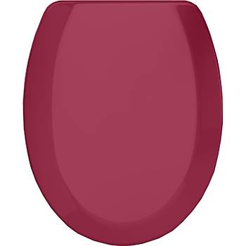 Rona Tisa - Thermoplast Standart Klozet Kapa - Bordo - Alttan Monte