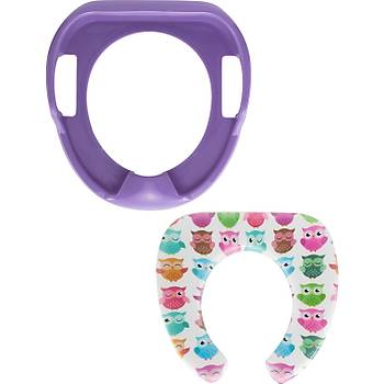 Softy Jumbo Kids - Bebek / ocuk Klozet Kapa Adaptr - Mor - Bayku
