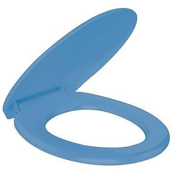Rona Tisa - Thermoplast Standart Klozet Kapa - Mavi - stten Monte