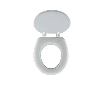 Softy Classic Desenli Yumuak Klozet Kapa Beyaz - 6610
