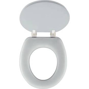 Softy Classic Desenli Yumuak Klozet Kapa 3609 Beyaz