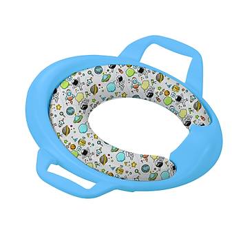 Softy Comfort Kids - Klozet Adaptr - Mavi - Astronot