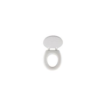 Softy Classic Desenli Yumuak Klozet Kapa Beyaz - 1203