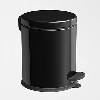 Çöp Kovası - Siyah - 5 Lt 