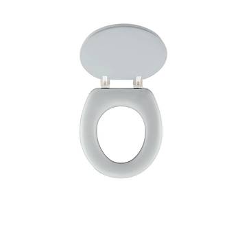 Softy Classic Desenli Yumuak Klozet Kapa Beyaz - 6024