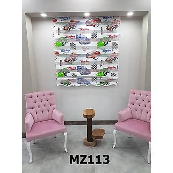 BBB Desenli Stor Zebra Perde