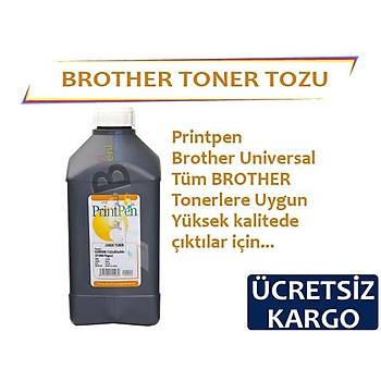 Printpen For Brother Tonerler Ýçin Siyah Toner Tozu 1Kg