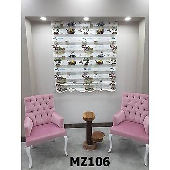 BBB Desenli Stor Zebra Perde