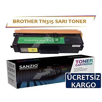For Brother TN 315 Y Sarý Muadil Toner HL4150 HL4570