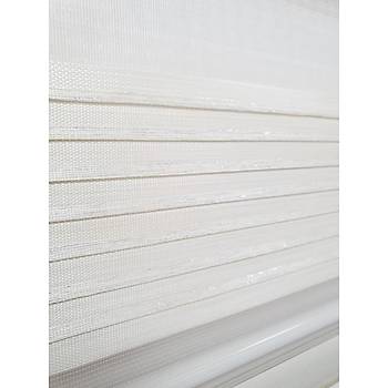 BBB Geni Pliseli Simli Zebra Stor Perde MZ296