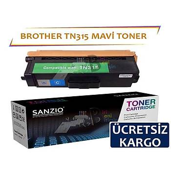 For Brother TN 315 C Mavi Muadil Toner HL4150 HL4570