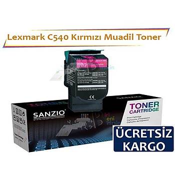 Lexmark C540 Muadil Toner Kýrmýzý C540 C543 C544