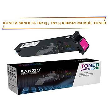 Konica Minolta TN 213 TN 214M Krmz Muadil Toner C253 203 200