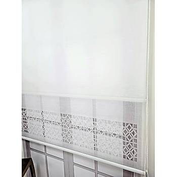 BBB ift Mekanizmal Keten Lazer Kesim Tl ve Stor Perde MLT1050