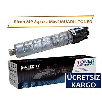 Ricoh MP C305SF Ricoh 842122 (841591) Cyan Mavi Muadil Toner MP C305SPF C305SP