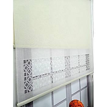BBB ift Mekanizmal Keten Lazer Kesim Tl ve Stor Perde MLT1050
