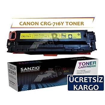 Canon Crg-716Y Sarý Muadil Toner i-Sensys LBP5050 MF8050CN MF8030CN