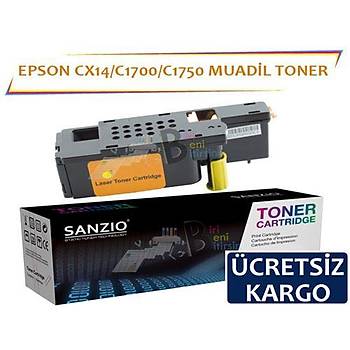 Epson Cx17 Muadil Toner Krmz C1700 C1750