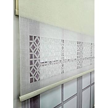 BBB ift Mekanizmal Keten Lazer Kesim Tl ve Stor Perde MLT1050