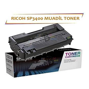 Ricoh SP 3400 Muadil Toner 3400SF 3410SF